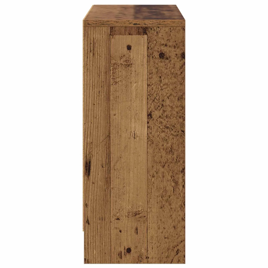 Credenza con cassetto Legno vecchio 73,5 x 22,5 x 53,5 cm
