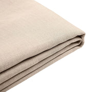Copri Letto Tessuto Beige per Letto 160 x 200 cm Sfoderabile Lavabile