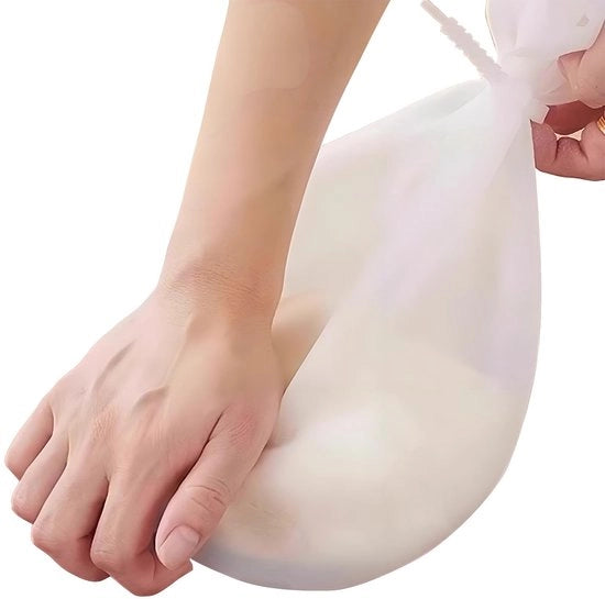 Sacca per impasto in silicone riutilizzabile - 2800 ML - Multifunzionale - Facile da pulire - Sacca per impasto