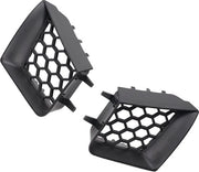 Griglia Anteriore Superiore in Nero Lucido per Seat Ibiza Cordoba 6L 2002-2009 Set da 2 Pezzi