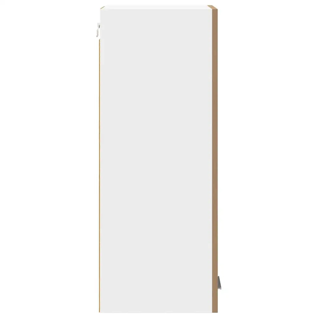 Armadio pensile Rovere Artigiano e Bianco 30 x 31 x 80 cm 884256