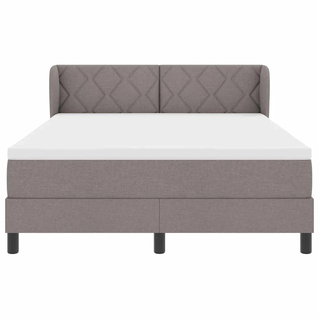 Letto a molle con materasso Talpa 140 x 200 cm Tessuto 3340091