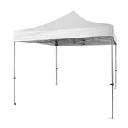 Gazebo Richiudibile 3×3 m Bianco Market-Pro – Alluminio Esagonale Professionale
