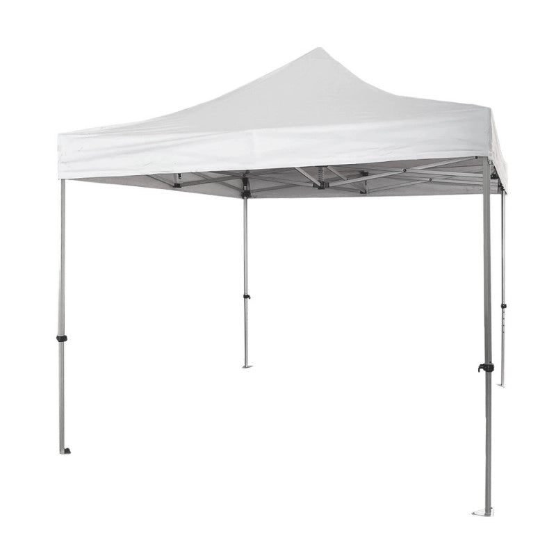Gazebo Richiudibile 3×3 m Bianco Market-Pro – Alluminio Esagonale Professionale