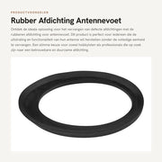 Sostituzione Gomma di Sigillatura - Vite di Antenna - Gomma di Sigillatura - Adatto per Vauxhall/Opel/GM - Alta Qualità - Materiale Duraturo