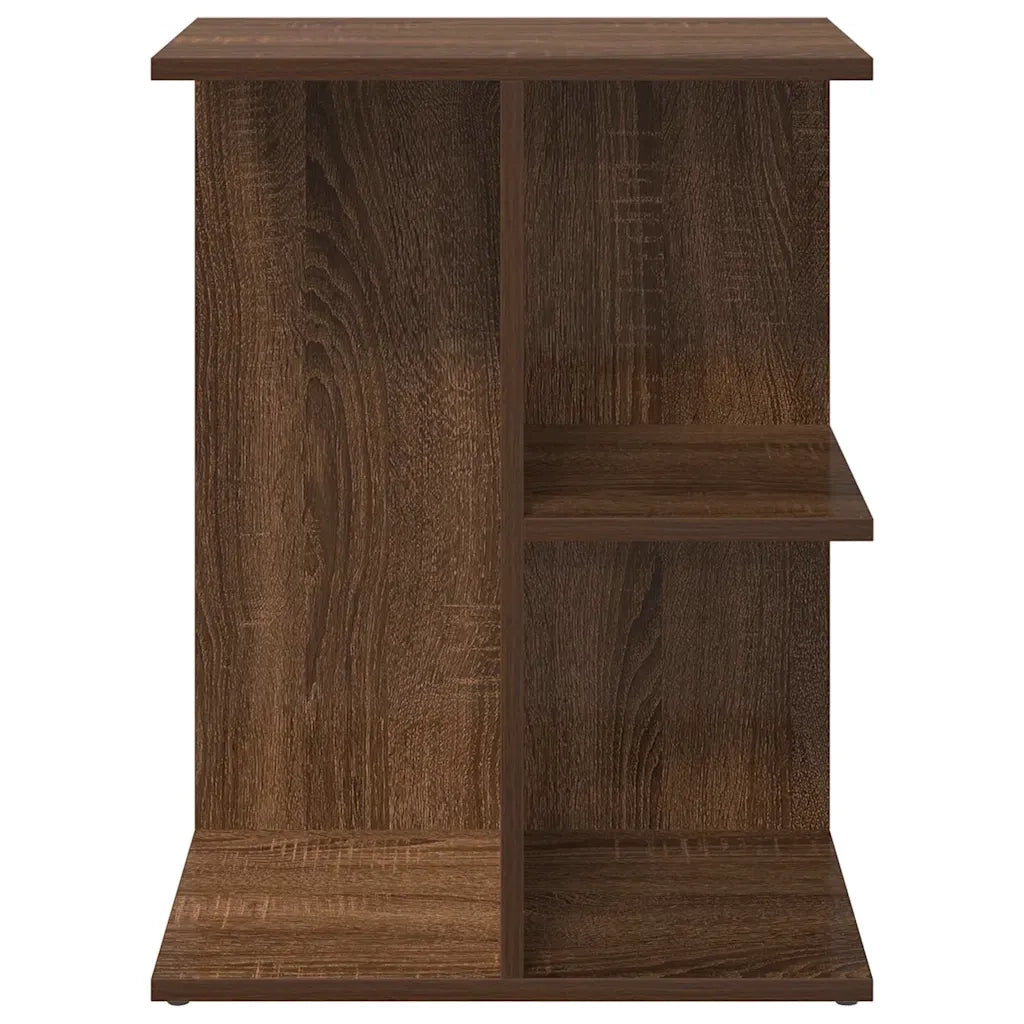 Comodini 2 pz Rovere Marrone 46,5x29x61 cm in Legno Multistrato