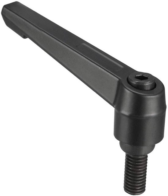 Manicotto Adattabile - Chiave Rapida a Pulsante - Manubrio in Alluminio - Bussola M10 x 20mm - Freno - Per Macchine e Attrezzature - Maniglia