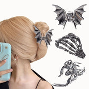 Clips per capelli grandi antiscivolo - spille metalliche - multicolor - fascia principale - resistente - adatta a tutti i capelli - fermacapelli
