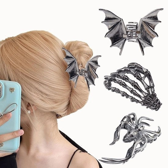 Clips per capelli grandi antiscivolo - spille metalliche - multicolor - fascia principale - resistente - adatta a tutti i capelli - fermacapelli