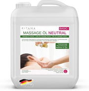 Olio di Massaggio Neutrale e Dolce - 10 Litri per Fisioterapia e Benessere