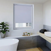 Tende da ombreggiamento, tende termoriflettente, 95 x 210 cm, grigio chiaro, senza forature, con la solita finitura, Norma Öko-Tex Standard 100, protezione dalla vista, zonterapia, fissaggio Klemmfix per finestre e porte