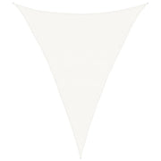 Vela Parasole | Telo Ombra | Vela da ombra 160 g/m2 Bianca 3x4x4 m in HDPE
