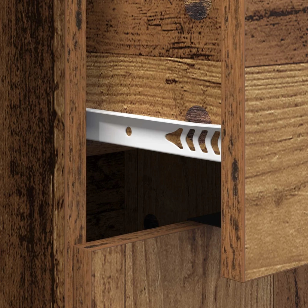 Credenza | Madia | Buffet da pranzo | Armadio da pranzo Legno vecchio 60 x 30 x 70 cm Legno multistrato