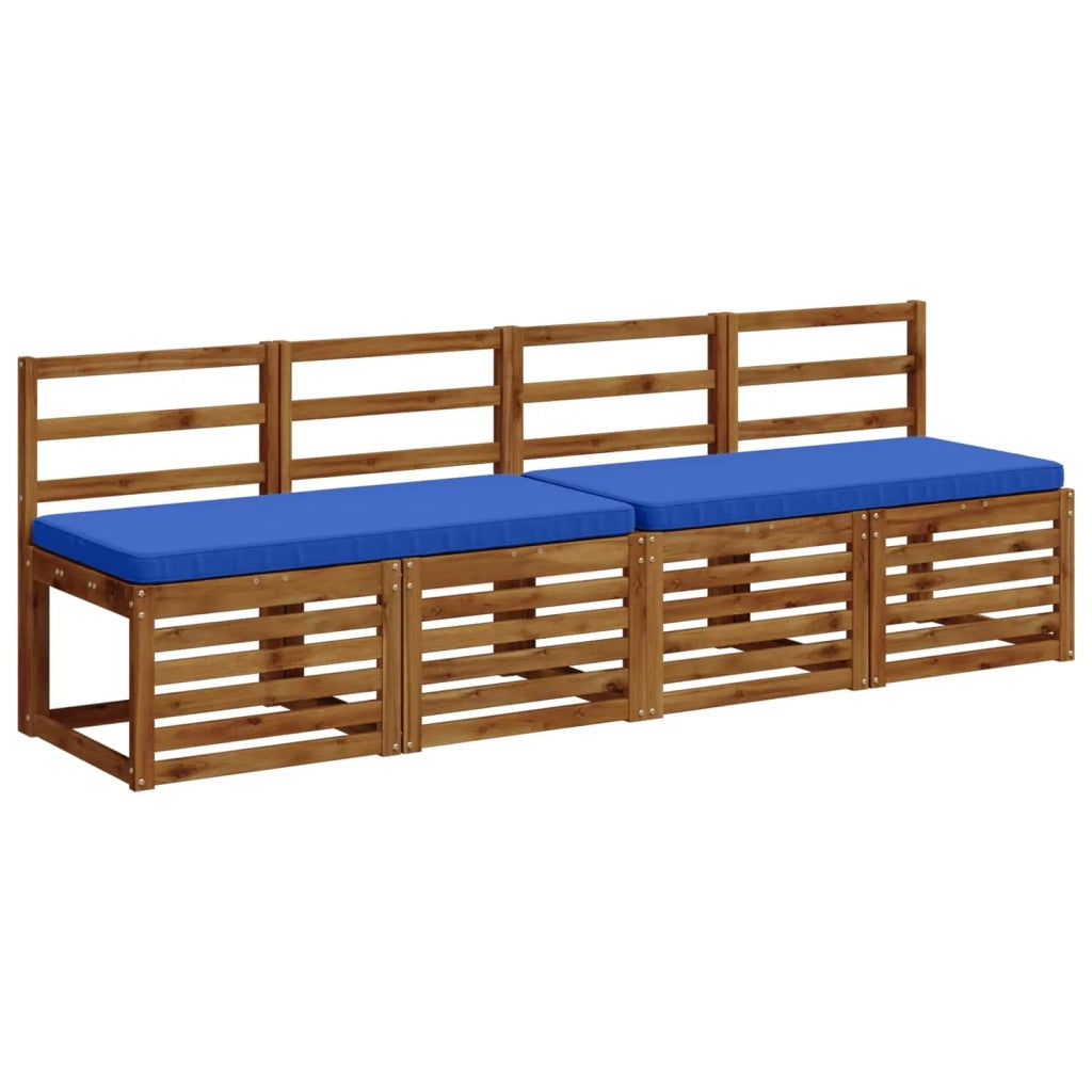 Cuscini per Panchina a 2 Pezzi VUGHT 2 pz 100% Poliestere 951897