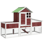 Gabbia Moka 170 x 63 x 113 cm in legno di pino massiccio marrone 02_0041954