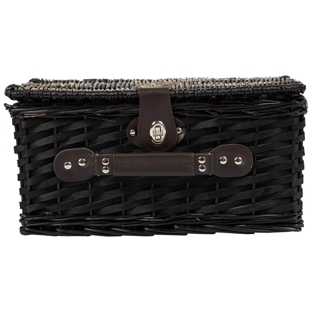 Cestino pic-nic blu 38x26x19h