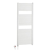 Termoarredo elettrico bianco 700w H150 x 50 interasse 45 cm