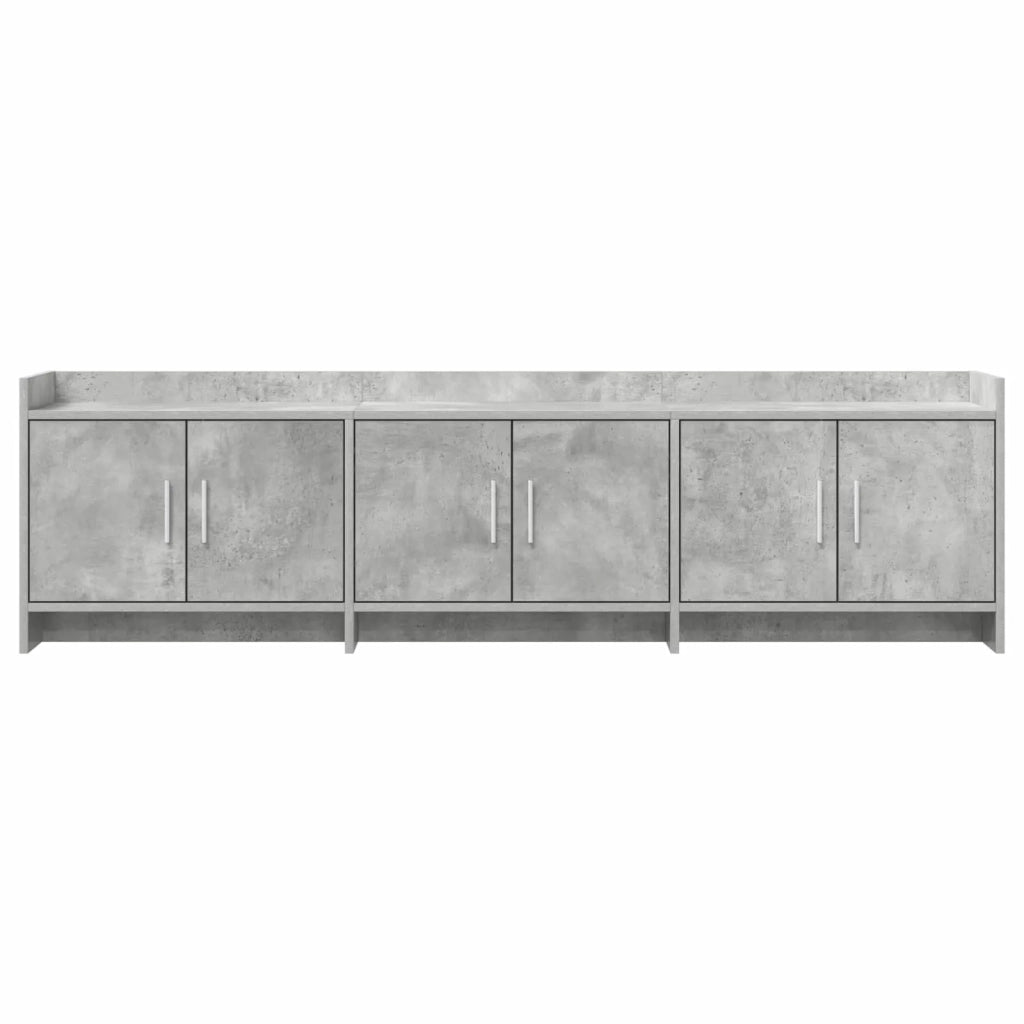 Mobile TV 168 x 33 x 47 cm Grigio Cemento Legno ingegnerizzato 8011206