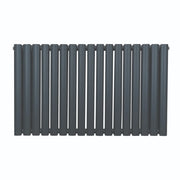 Radiatore a colonna ovale - 600 mm x 1020mm - Grigio Antracite