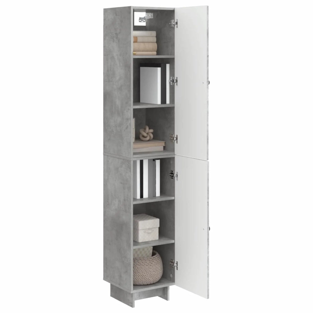 Set di armadi 2 pcs Grigio Cemento 34,5 x 33 x 90 cm 3416370