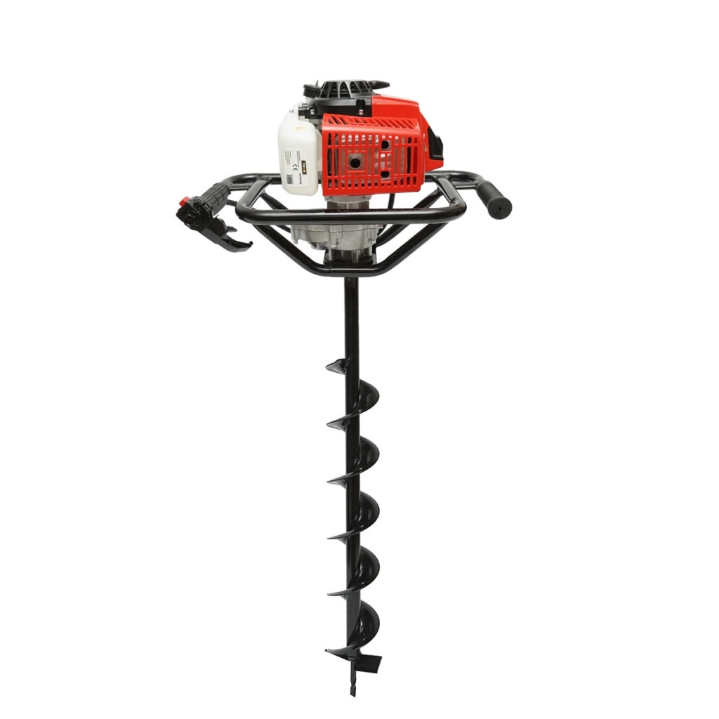 Trivella a benzina 2,8 CV, 2T 52 cc, 3 punte incluse 100 mm, 150 mm, 200 mm THOR