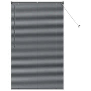Tendaggi a Veneziana | Tenda a lamelle Grigio scuro 175 x 100 cm Alluminio