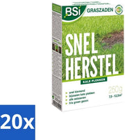 Ricrescita Rapida del Prato - Drenante e Resistente - 250 g - Confezione in Bulk - 20 pezzi