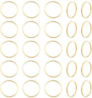 Connettore per Collane - Anello Aperto - 30 mm di Diametro - Materiale Resistente - Hanger per Orecchini - Accessori per Gioielli