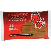 ACCENDIFUOCO ECOLOGICO 32 REDDY - CUBETTI 32- 24 pezzi