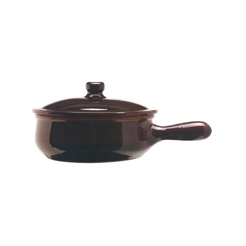 Casseruola 1 Manico C/Coperchio Cm 19 Bruna Coli'