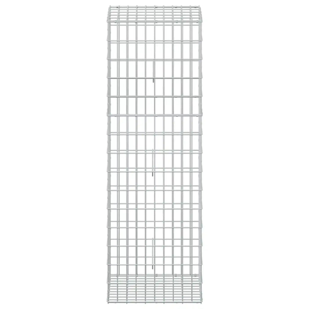 Gabione con Filo da 3,5 mm e Rete da 5x10 cm 50x50x150 cm 3462835