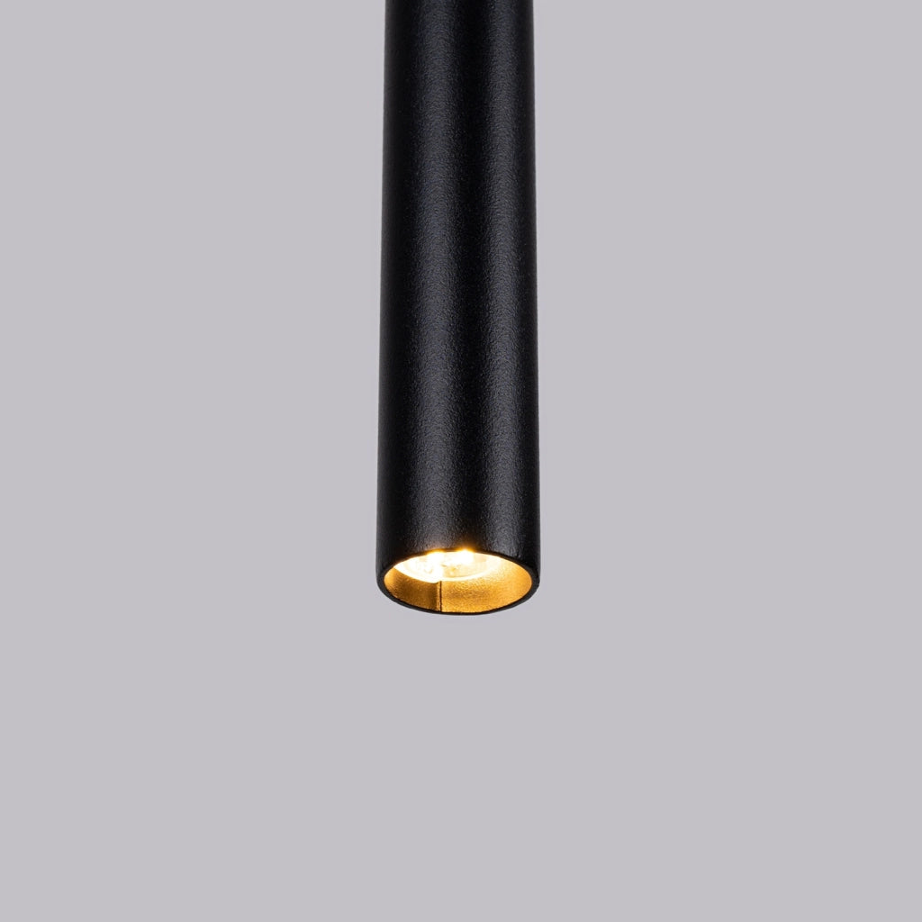 Lampada sospensione tubo nero G9 8W Serena Pure Lume