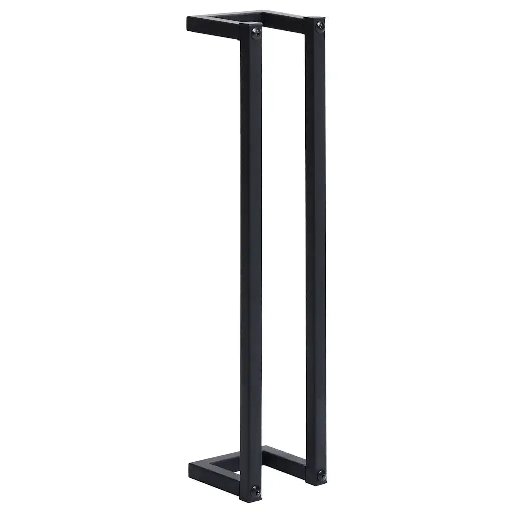Portasciugamani da Terra Nero 12,5x12,5x60cm Ferro 325919