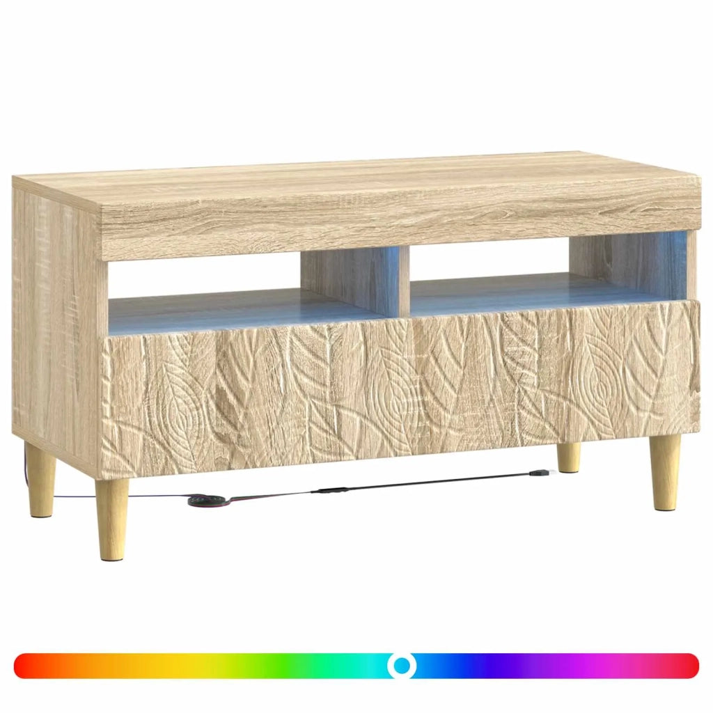 Mobile TV LED Rovere Sonoma Legno ingegnerizzato 897217