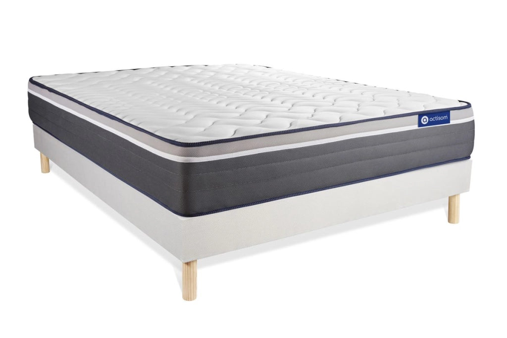 Kit rete e materasso Actiflex plus 120x210cm - Spessore : 26cm - Molle insacchettate e memory foam- molto rigido