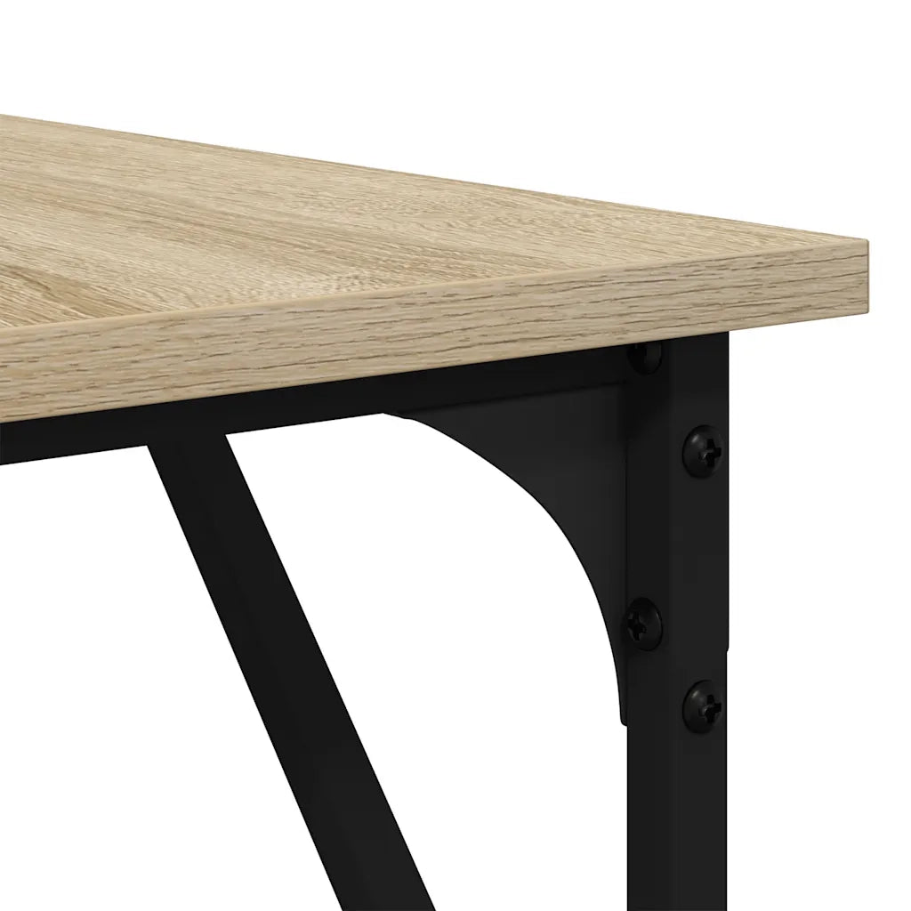 vidaXL Scrivania Rovere Sonoma 149x149x75 cm in Legno Multistrato