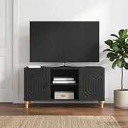 Mobile TV Nero 102 x 34,5 x 50 cm Legno ingegnerizzato 894236