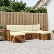 Set di divani da esterno 5 pz 3384686