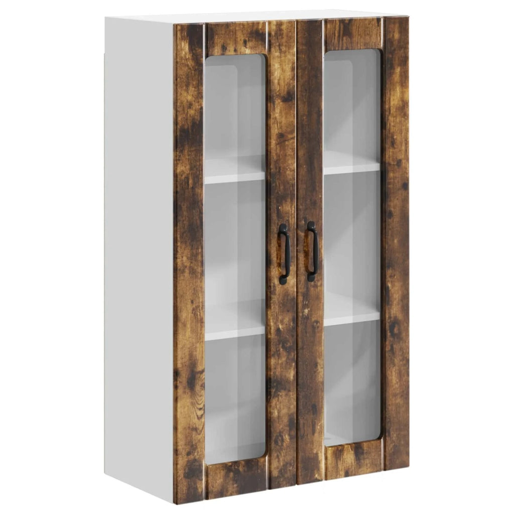 Pensile cucina con porta Lucca Rovere Fumo 60 x 31 x 100 cm 885180