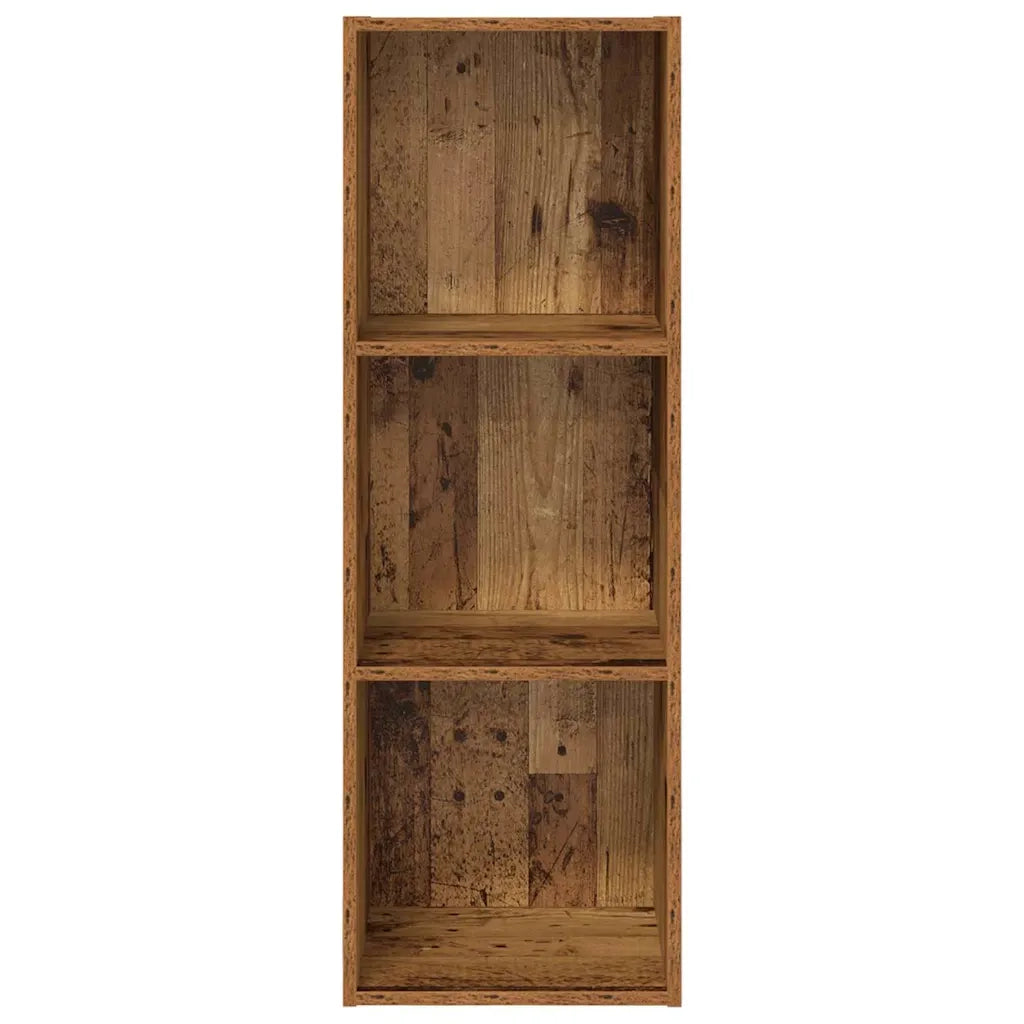vidaXL Mobile TV da Muro Legno vecchio 37 x 37 x 107 cm