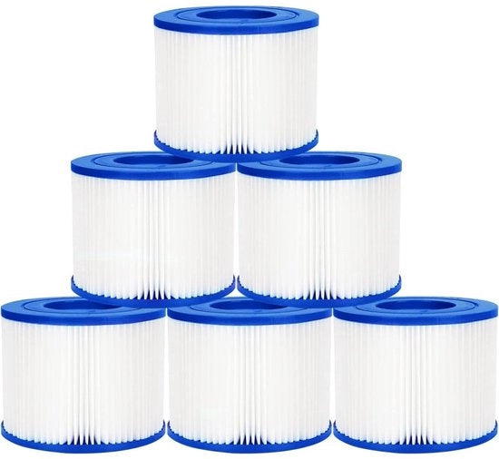 Filtro Cartridge VI per Piscina Lay-Z-Spa 58323-6 pezzi Twin Pack - Filtro Bestway - Miami Vegas Monaco