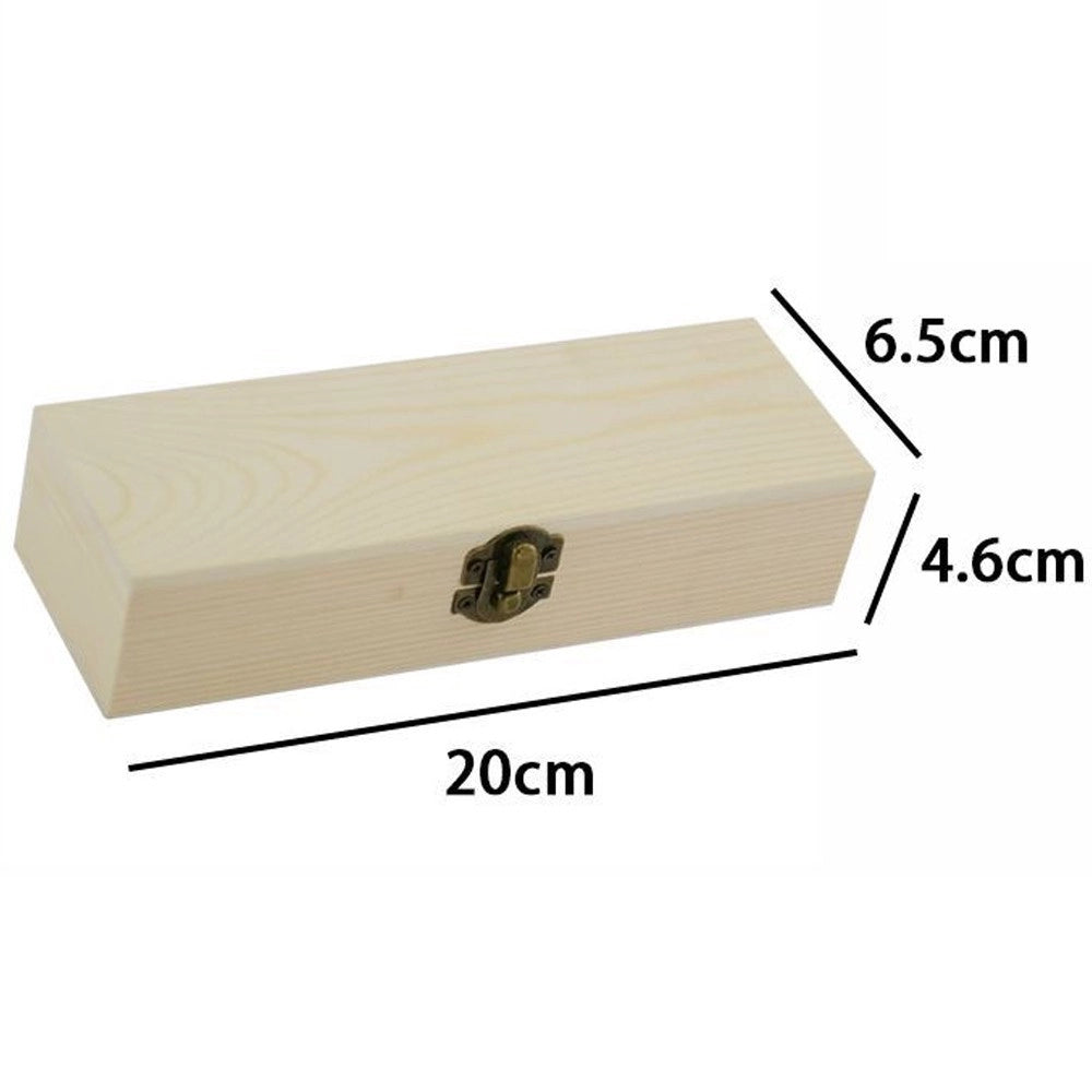 Trade Shop - Set 6 Scatole In Legno Decoupage Portagioie Scatola Cofanetto Rettangolare -