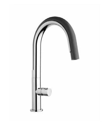 Mamoli 7406-001 Cook Miscelatore cucina con collo orientabile cromo-grigio
