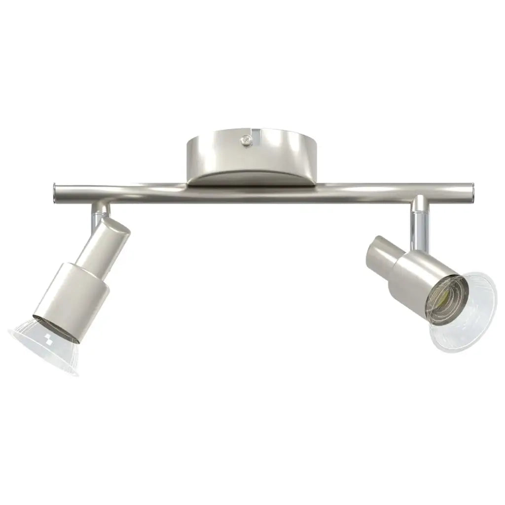 Faretto da soffitto Nichel 25,5 x 8 x 11 cm Acciaio 4108207