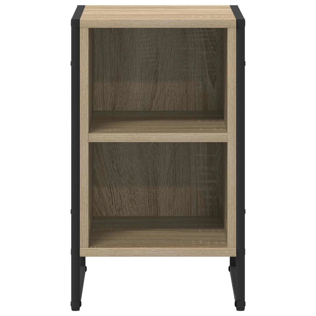 Comodino 2 pcs Sonoma 39.5 x 30 x 50 cm Legno multistrato