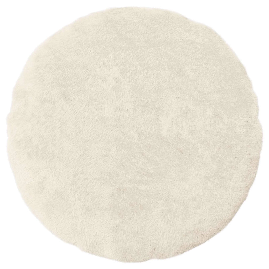 Federa 2 pz HEERLEN Bianco Ø 40 cm Pelliccia di Coniglio Finta 922469