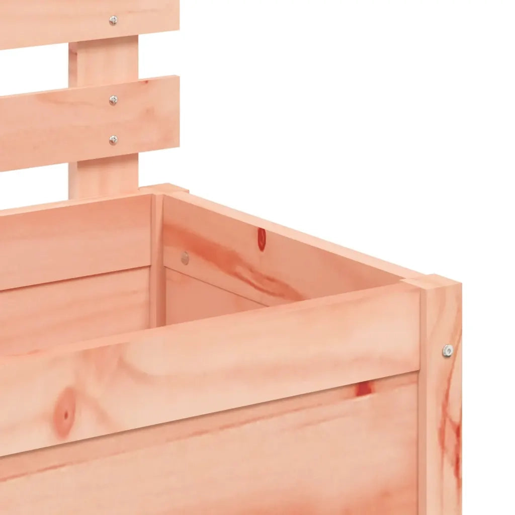 Fioriera Giardino con Rastrelliera-Vaso da Esterno-Contenitore per Piante 79x39,5x114cm Legno Douglas