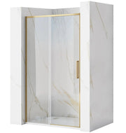 Porta Doccia Rea Rapid Slide 160 Gold Brush