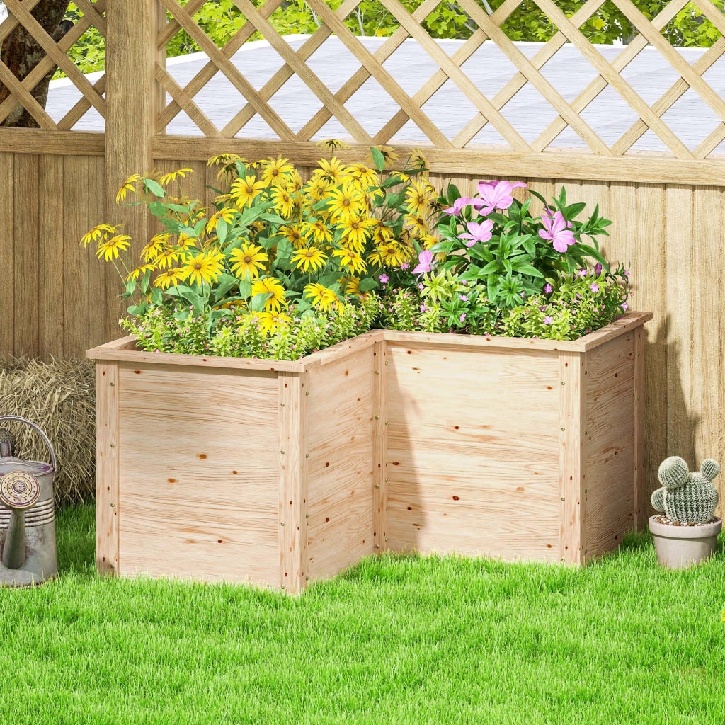Letto a Soppalco Giardino L ¨C Zephmum ¨C Legno Naturale 120x120x62 cm