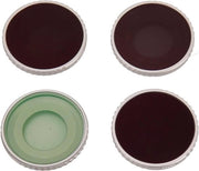 Kit di filtri ND per azione Osmo - 4-pack con filtri ND8/PL- ND16/PL- ND32/PL- ND64/PL - Livelli di illuminazione regolabili - Smaltimento a doppia faccia - Progettato per essere leggero e ultraduraturo.